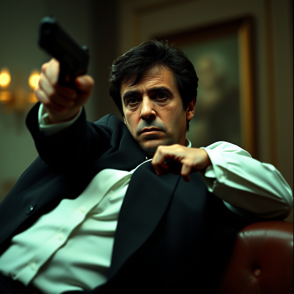 découvrez l'impasse : la scène culte où al pacino se retrouve piégé, un moment intense et inoubliable du cinéma.